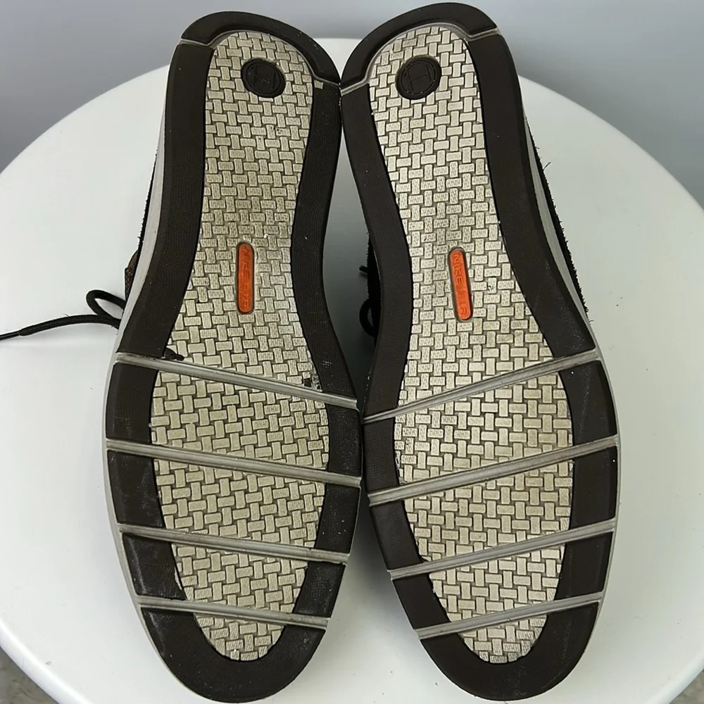 Men's Cole Haan X Nike Air Brown Leather Chukka Boots Size 13.5M